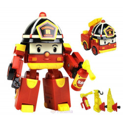 Рой трансформер с подсветкой 12,5см Robocar Poli (83093)