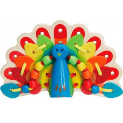Павлин для шнуровки Hape (E1017) уценка