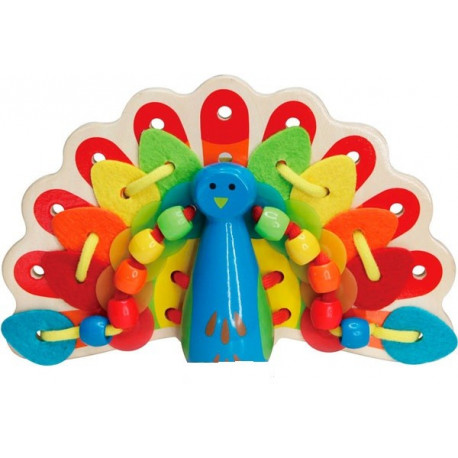 Павлин для шнуровки Hape (E1017) уценка