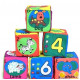 Набор мягких развивающих кубиков Biba Toys Учимся считать (606BS)