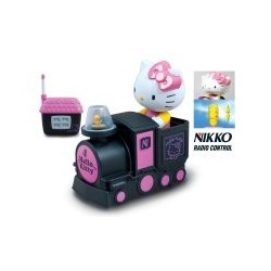 Машинка-самолёт игрушечная на р/у Go Go Kitty Train (Nikko 180028B) уценка