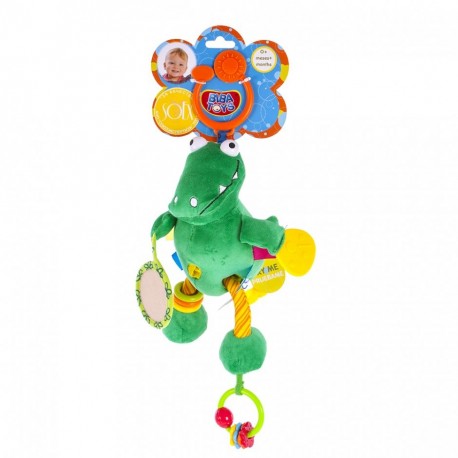 Игрушка-подвеска Biba Toys Активный крокодил (702JF crocodile)