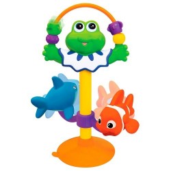 Игрушка на присоске Kiddieland Жабка звук (047829)