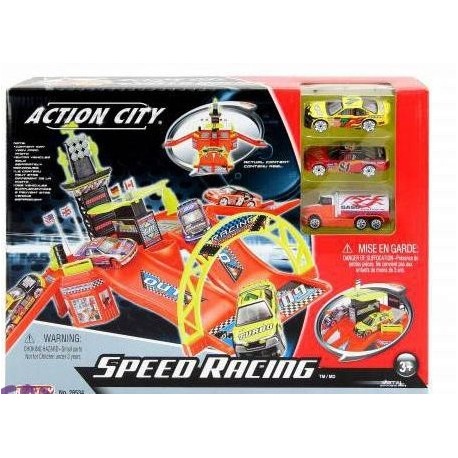Игровой набор Realtoy Скоростные гонки с 3 машинами 28534 уценка