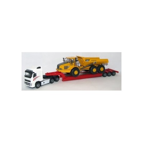 Игровой набор Автомодель 1:87 Вольво FH12 и самосвал A40D (185-003)уценка