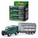 Джип 1372251 мет., прицеп, 1:43