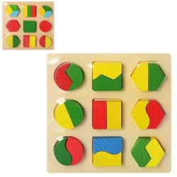Деревяная игрушка Геометрика MD 0716