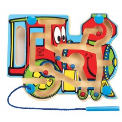 Деревянная Игрушка Hape Лабиринт Паровозик Е1701 (уценка)