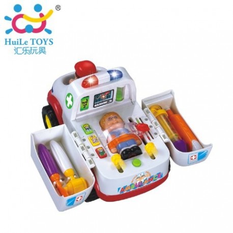 Машинка Скорая помощь 836 Huile Toys 