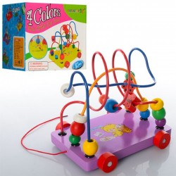 Деревяный лабиринт-каталка Е12546