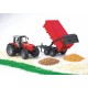 Трактор Massey Ferguson 7480 с прицепом, Bruder (02045) уценка