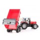 Трактор Massey Ferguson 7480 с прицепом, Bruder (02045) уценка