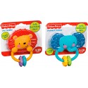 Fisher Price Погремушка-прорезыватель Лев / Слоненок X8783