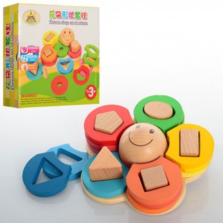 Деревянная игрушка Геометрика MD 0709