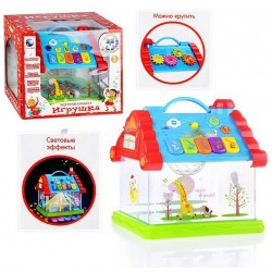 Музыкальный развивающий домик 876