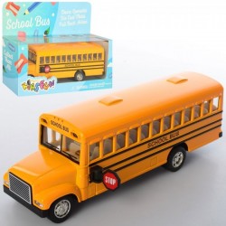 Автобус KS 6501 W (24шт) металлический