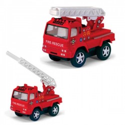 Машинка KS 3507 W (24шт) металл, инер-я,пожарная