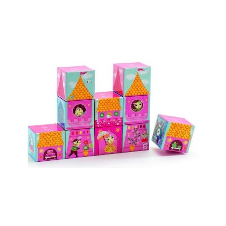 DJECO Набор кубиков "Замок принцессы" 08205