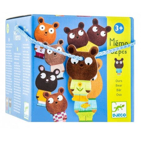 DJECO Игра мемо Мишки 08112