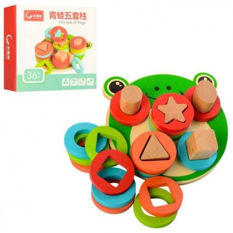 Деревянная игрушка Геометрика MD 1253