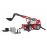 Bruder Погрузчик Manitou MRT 2150 телескопический с ковшом (02129)