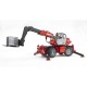 Bruder Погрузчик Manitou MRT 2150 телескопический с ковшом (02129)