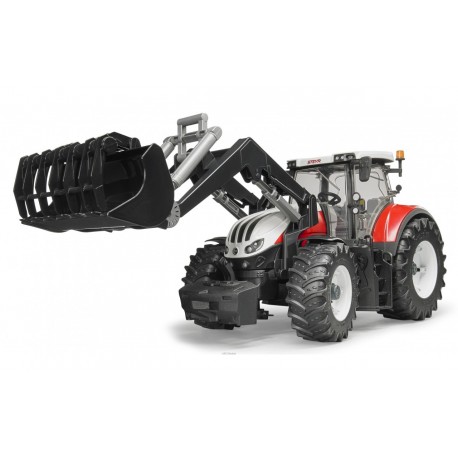 Bruder Трактор Steyr CVT 6300 с погрузчиком (03181)