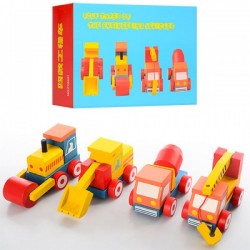 Деревянная игрушка Машина MD 0937