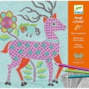 DJECO Художественный комплект рисование карандашами"Митхила" 08987