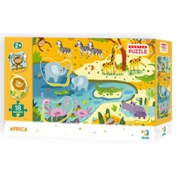 Пазл Африка 25*16*6,5см DoDo