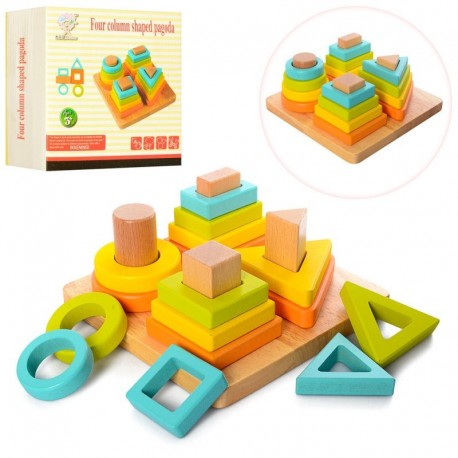 Деревянная игрушка Геометрика MD 1336