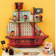 Этажерка для детской комнаты Пиратский корабль DJ 03203 уценка