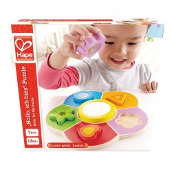 HAPE Деревянная игрушка Первый пазл E0410