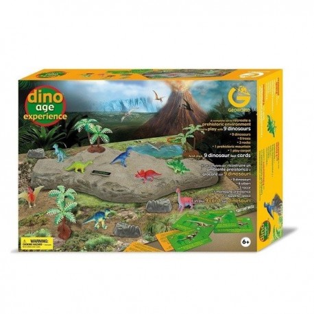 Geoworld Игровой набор Dino Age Experience Dinosaurs Kit (CL169K)