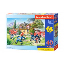 Castorland Пазл Maxi "Пожарная бригада" 40 элементов (B-040025)