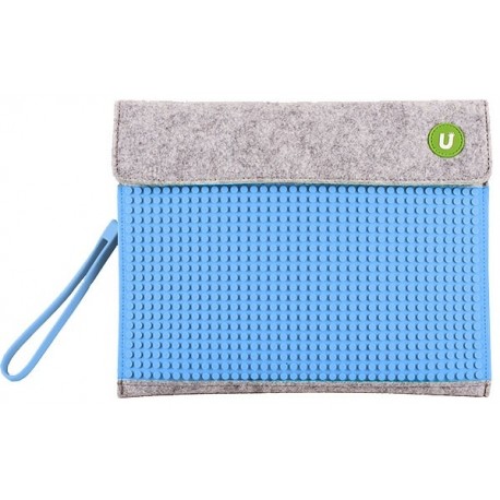 Upixel Клатч c ремешком для руки Серо-голубой WY-B010W