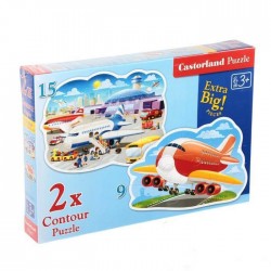 Castorland Пазл 2 в 1 Самолёты В-020072