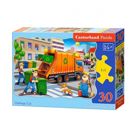 Castorland Пазлы Мусоровоз 30 дет. B-03778