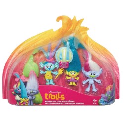 Hasbro Игровой набор Тролли, 4 героя B6557 (B7364)