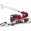 Большая пожарная машина SCANIA (водяная помпа+свет+звук) М1:16 (03590)