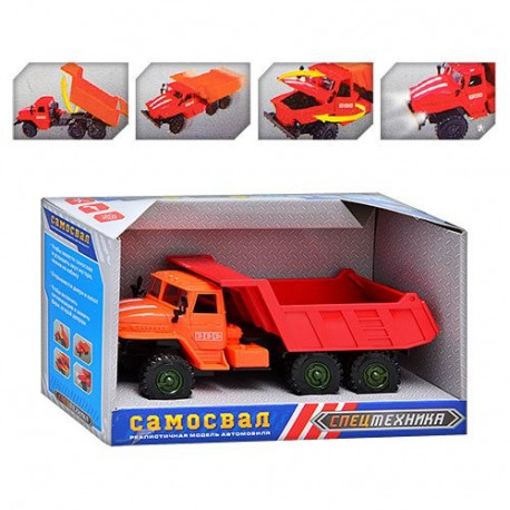 Самосвал M 1356 U/R (72шт) звук, свет