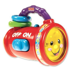Умный фонарик двуязычный Fisher-Price рус./анг. (BCD63)