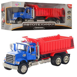 Стройтехника JT 9463 C грузовик, муз., свет., кор., 29 см